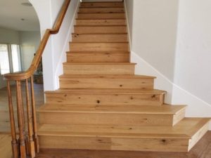 We Specialize in wood installation on stairs